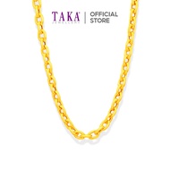 TAKA Jewellery 916 Gold Long Necklace links