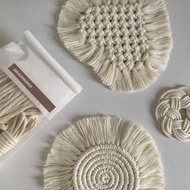 【 DIY KIT 】編織基礎造型墊組(3pce) l 入門材料包 全程影片