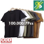 Plain T-Shirt 7 pcs 100k // Adult Men T-Shirt // RANDOM Plain T-Shirt // Men & Women T-Shirt // OTHE