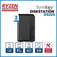 Synology DiskStation DS223 2-Bay NAS Enclosure