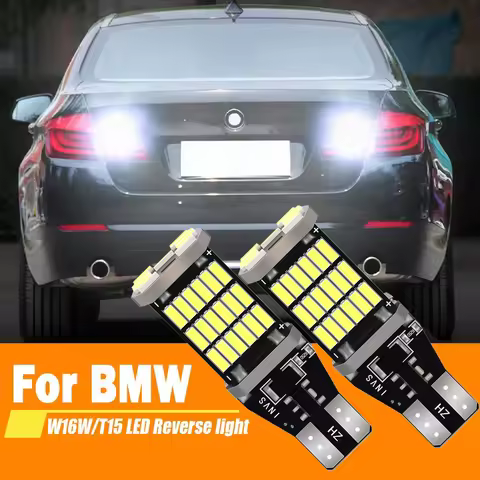 2pcs For BMW E81 E87 E88 E82 E92 E91 E60 F07 F11 E61 1 3 5 Series LED Reverse Lights Bulb Backup Lam