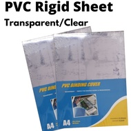 A4 Clear Rigid Sheet  Binding Cover Pro Master Transparent Plastic Sheet Pvc Plastic Cover 100 Sheet