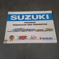 Suzuki Shogun 125R Motorcycle Ownership Manual