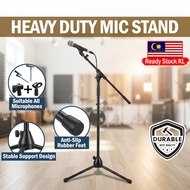 Adjustable Microphone Stand Professional Mic Floor Stand Kaki Mikrofon Mic Holder Tripod with Phone 