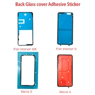 2pcs/lot Back Battery Cover Door sticker Adhesive glue tape For Huawei Honor 9 10 8X 9X 20 20i Nova 3 4 30 P30 Pro P10 P