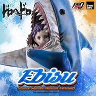 全免運 FigZero 異獸魔都 惠比壽 和平鯊魚隊吉祥物版 2025年11月出荷  ，後期補尾款， ，限量出售，前面