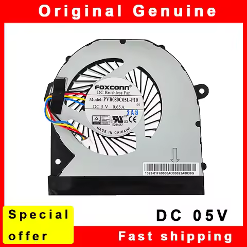 CPU Fan for Xiaomi XM22AL5S PVB080C05L-P10 for Tiger Canyon NUC11 NUC11PAH NUC11PAK NUC11TNK NUC11TN