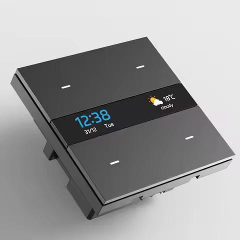 M8pro zigbee smart home automation switch panel