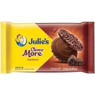132g Julie's Choco More Sandwich Crackers Biscuit HALAL (LOCAL READY STOCKS)