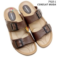 bahari Sandal Pria Karet - Sandal Slop Ban 2 Pria Yumeida 7122 L