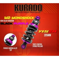 KURADO RACING Monoshock Adjustable LC135 Y15ZR Y16ZR VF3I RS150 RSX 200MM 203MM 205MM 225MM REAR ABS