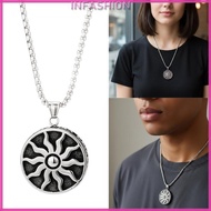 INF Adjustable Chain Necklace for Alternative Fashion Lovers Dark Aesthetic Jewelry