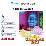Govee Curtain Wall Outdoor IP65 Waterproof RGB LED Light For Bedroom [Free Light Bulb]