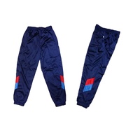 [LOCAL READY STOCK] Dark Blue Tricot Sports Track Bottom Pants / Seluar Trek Sukan Sekolah for Secon