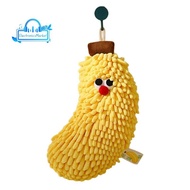 Fuzzy Ball Hand Towel Strawberry Beach Towel Strawberry Bathroom Decor Banana
