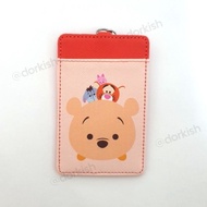 Disney Tsum Winnie The Pooh Tigger Eeyore Piglet Ezlink Card Holder With Keyring