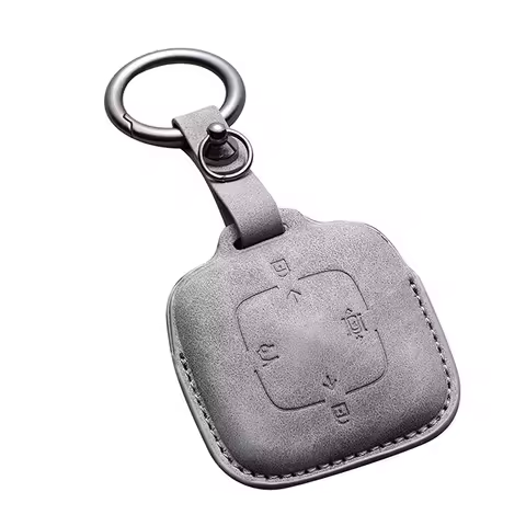 1PC Leather 4 Buttons Car Remote Key Case Cover for Zeekr 001 X 2021 2022 2023 for ZEEKR 001 009 Ful