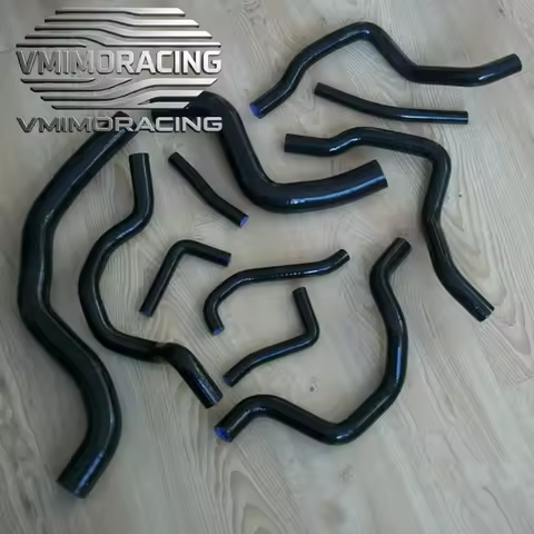 11PCS Silicone Radiator Hose For MITSUBISHI Eclipse 2G DSM GST 4G63 Turbo 2.0L 95 99 FIT 1995-1999 9