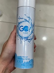 go techs 鞋用潔白噴霧 280ml+go techs 全新刷子