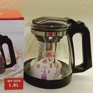 玻璃泡茶壺家用茶水分離大容量耐熱玻璃水壺大號花茶紅茶茶具套裝