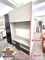 ✨包送貨 )) 4尺電視櫃 - 電視組合櫃// 121cm 長 ✨ 靚仔易襯 💓 二手傢俬 // 傢俱