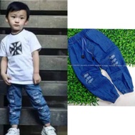Jogger ripped Jean 1-3 years UK 246