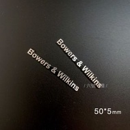 B&amp;W 音響標 Bowers &amp; Wilkins  BMW 新5 volvo ex90 音響喇叭 裝飾貼 台灣現貨 單個