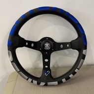 JDM VERTEX LANG Redesign Blue Color VERTEX 1996 wheel Racing Steering Wheel