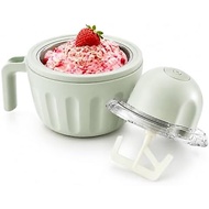 Mini Portable Rechargeable Electric Ice Cream Maker Mug | Frozen Yogurt & Sorbet, Gelato Compatible,