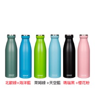 [紐西蘭 Sistema] 不銹鋼粉彩保溫/保冷水瓶 (500ml) 顏色隨機出貨-保溫/保冷水瓶 