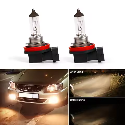 Vgetting 1PCS H11 H8 H16 Universal Car Fog Lamp Halogen Bulbs Super Bright Headlight 12V 19W 35W 55W