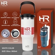 900ml HIRAN Tumbler Vacuum Insulated 30oz Stainless Steel Thermos Flask Water Bottle Handle