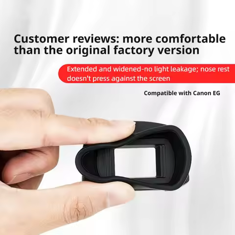 New Soft Silicone EG Eyecup for Canon 5D3 5D4 5DS 5DSR 7D 7D2 1D3 1DX 1DX2 Viewfinder Protector Acce