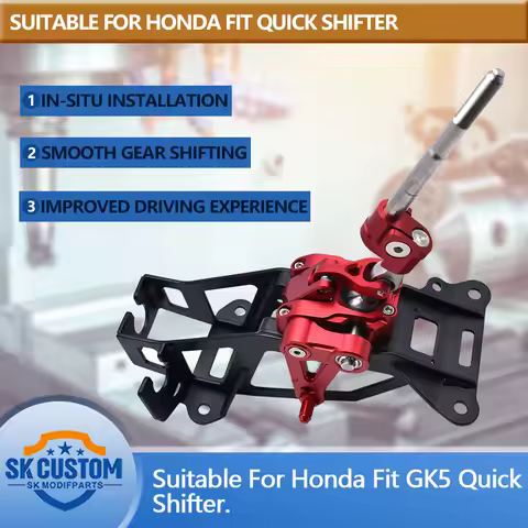 Gear Shifter Box Manual Short Shifter For Honda Fit GK5 GE6 GE8 CITY GM6 GIENIA GJ8 GREIZ GJ6 GD3 Qu