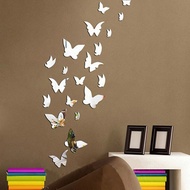 20pcs 3D Butterfly Wall Sticker DIY Decoration Home Art Decal Mirror Wall Stickers