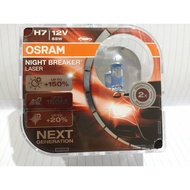 Osram Night Breaker Laser +150% H7 Light Bulb ( Next Generation )