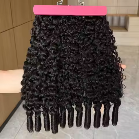 15A Burmese Curly Human Hair Bundles 3C4A Spiral Curly Bundles 1/3/4 Pc Virgin Hair Burmese Vietname