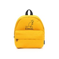 KANGOL袋鼠多彩小後背包-黃