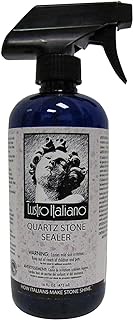 Lustro Italiano Cleaner Quartz Stone Sealer, 16 oz, Blue