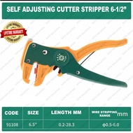 SATA Self Adjusting Cutter Stripper 6.5" CR-V Cutter Wire Cutter Pemotong Wayar Berkualiti Sata Tool
