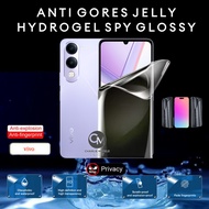 Anti-scratch jelly Hydrogel spy glossy privacy screen protector VIVO Y04 Y04S