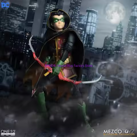 100% Original Mezco Toyz One12 Collective Robin From Batman Damian Wayne Birdaran Dynamic Duon In St