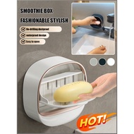No-punch Soap Box Bathroom Soap Box Soap Box Holder (euphemism) Go to the Toilet Soap Holder