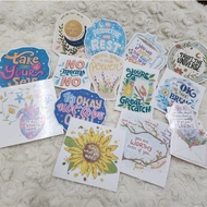 Setia Kraf Motivational Quotes Journal and Diary Sticker Collection
