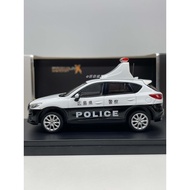 Premiumx 1: 43 Mazda Mazda CX-5 Japan Hiroshima Police Car Patrol Car Model Toy Gift