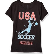 FIFA WWC France 2019tm US Shooters Youth Girl& 39;s Tee Shirt