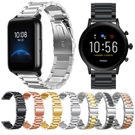 Replacement Strap Stainless Steel for Realme Watch 2/Realme Watch 2 Pro Smart Watch Band