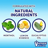 ♞,♘VAPORIN Refreshing 10ml Oil Aromatherapy Oil original menthol Set of 10