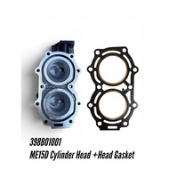 Cylinder Head 15HP Suitable For Mercury and Tohatsu Outboard Engine Motor - 398B01001
