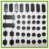 Small Particle Building Blocks Wheel Undercarriage Accessory Package 4600 Parts 30157 Compatible Uni